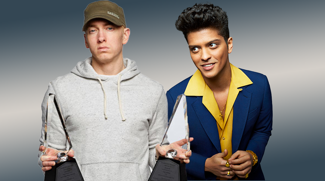 Bruno Mars Joins Eminem, Metallica, and Bob Marley in an Elite Billboard Milestone